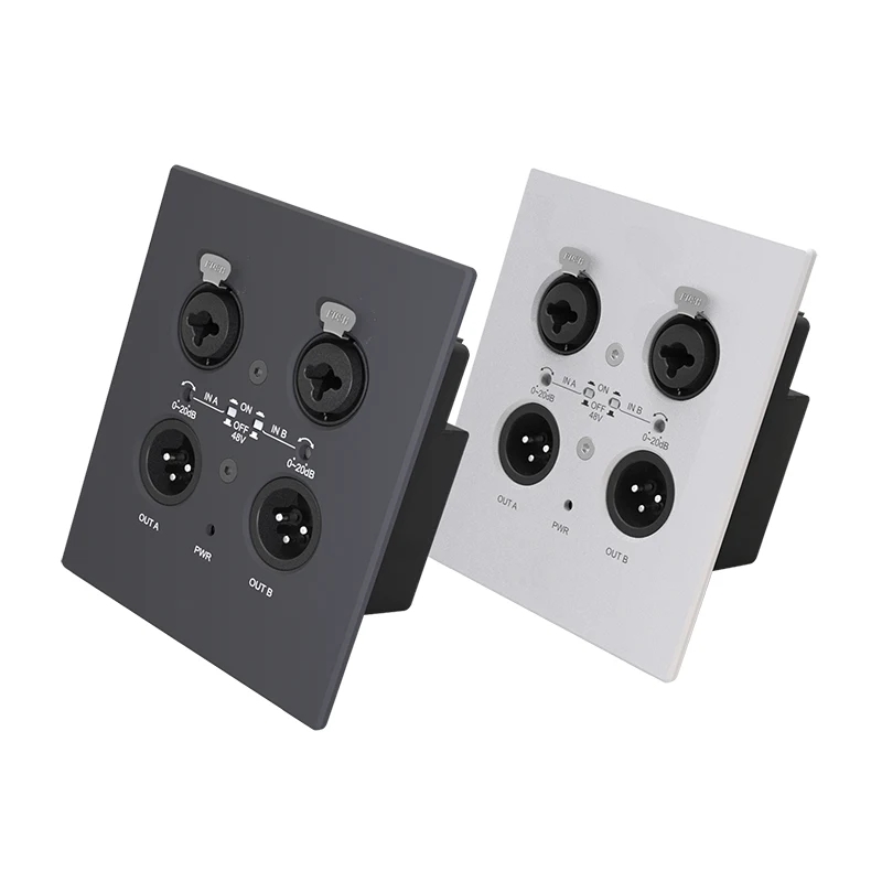 Apakah aplikasi khusus antara muka audio rangkaian Dante 2 Ch Wall Panel?