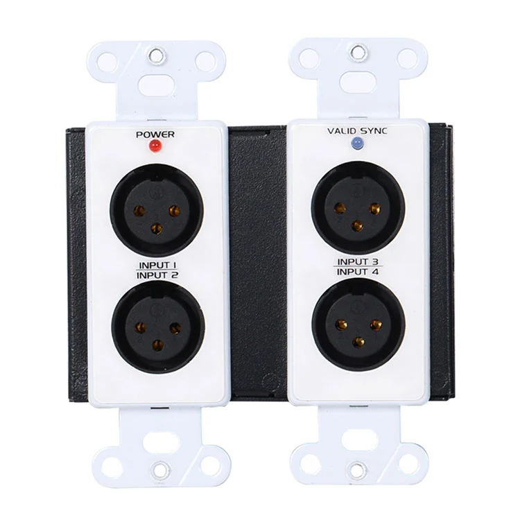 Antara Muka Audio Dante 4ch