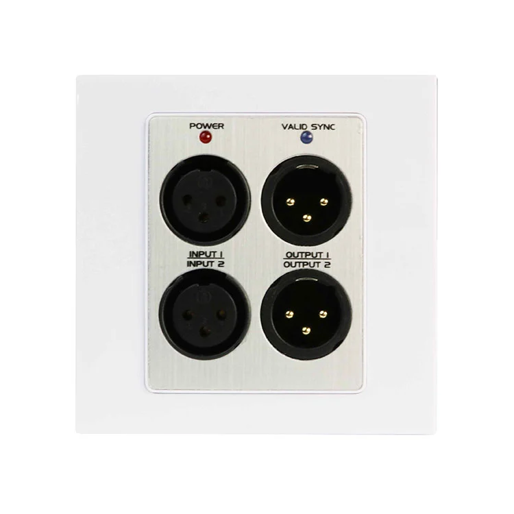 Antara muka Dante dengan MIC Line 2 Input X 2 Output